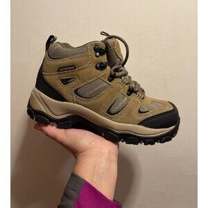 Tamarack Mt. Shasta Waterproof Mid Hiking Boots Tan & Black Women’s Size 6M  New